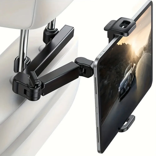 Car Tablet Holder, Headrest Tablet Mount Headrest Stand Cradle Compatible With Devices For IPad Air Mini, Other 4.7-12.9